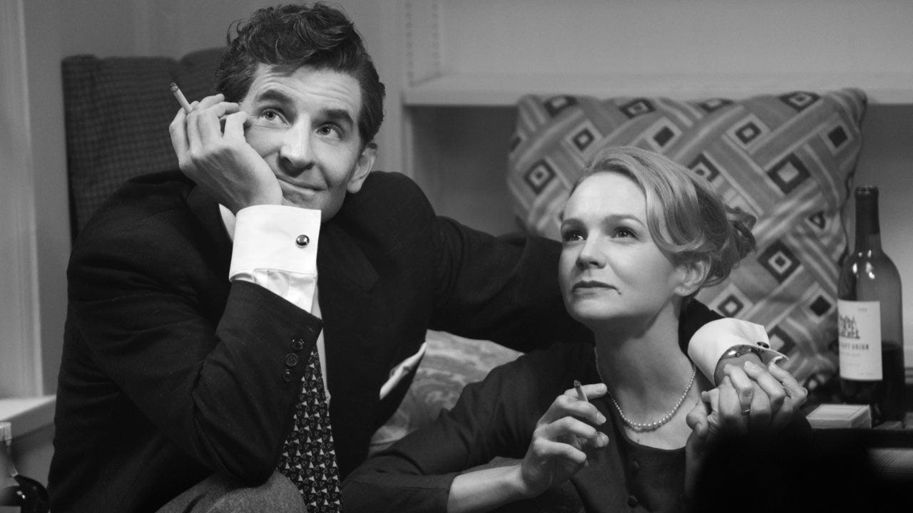 Bradley Cooper and Carey Mulligan from "Maestro"