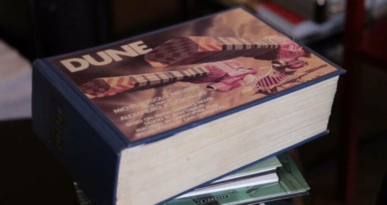 Jodorowsky's Dune Kitabı Rekor Fiyata Satıldı – Kayıp Rıhtım Jodorowsky's Dune Kitabı Rekor Fiyata Satıldı – Kayıp Rıhtım