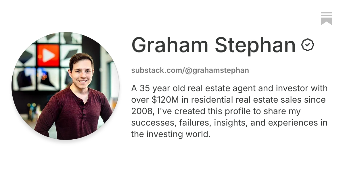 Graham Stephan | Substack