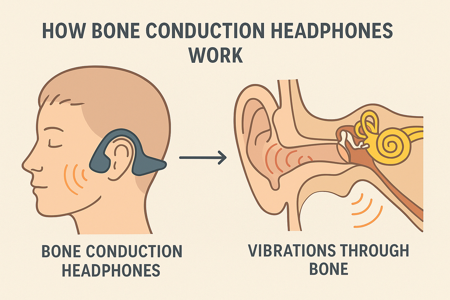how bone conduction headphones work