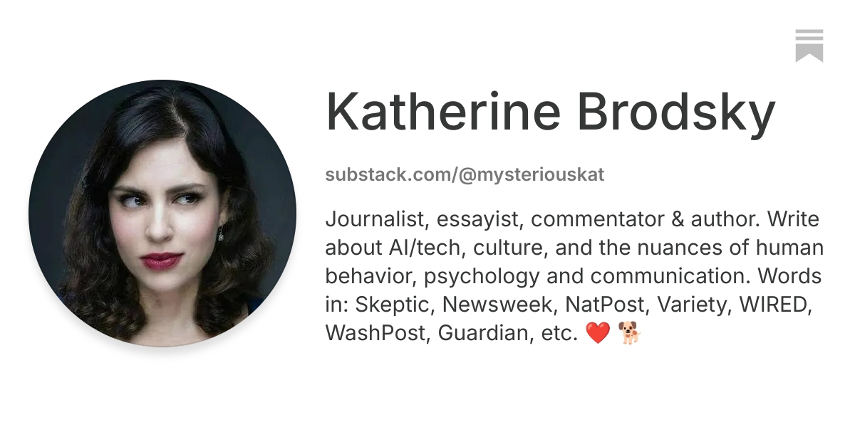 Katherine Brodsky | Substack