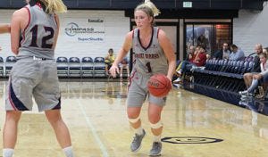 Lauren Nicholson - Courtesy Saint Mary's Athletics Lauren Nicholson - Courtesy Saint Mary's Athletics