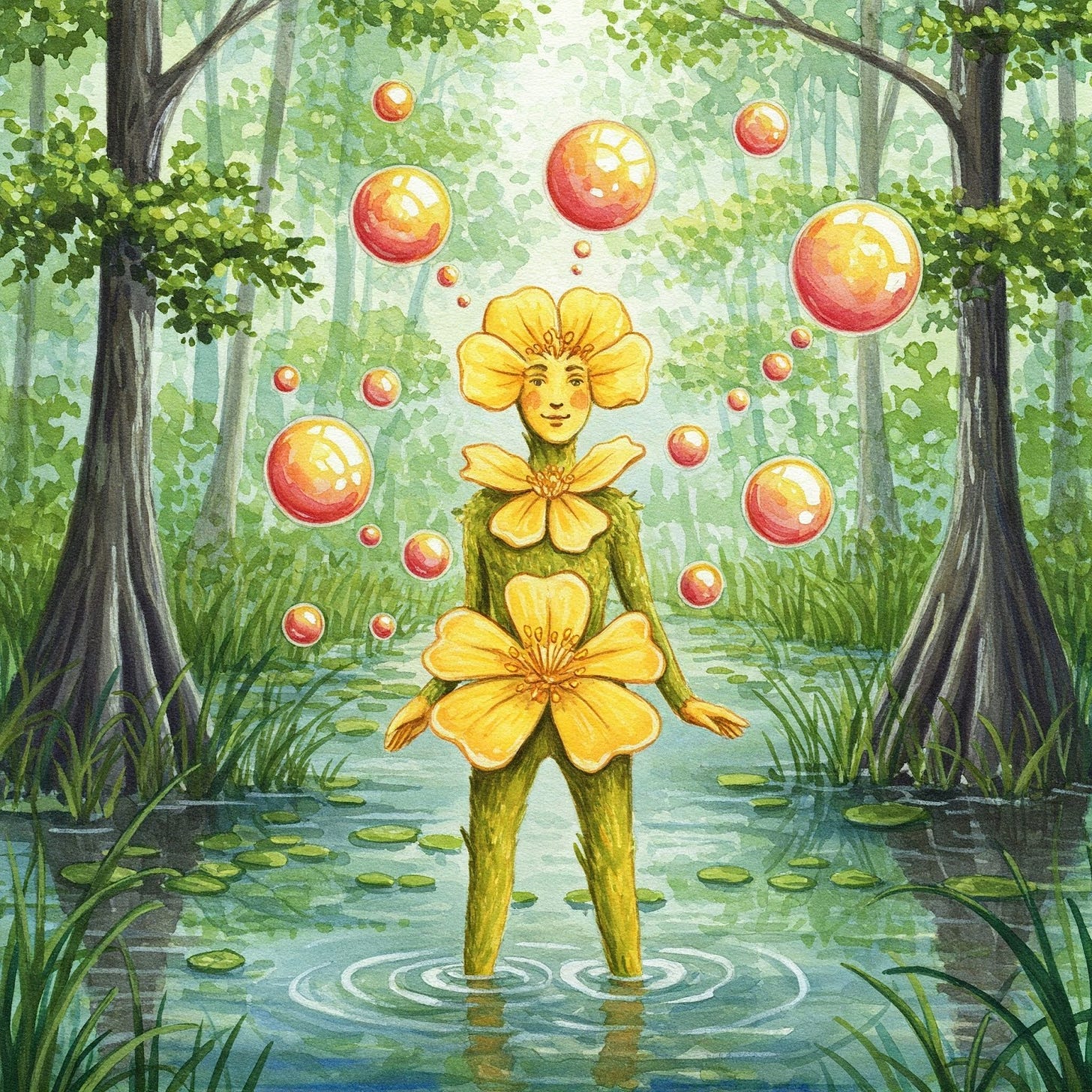 Golden Alexander avatar with thought bubbles around him Golden Alexander avatar with thought bubbles around him