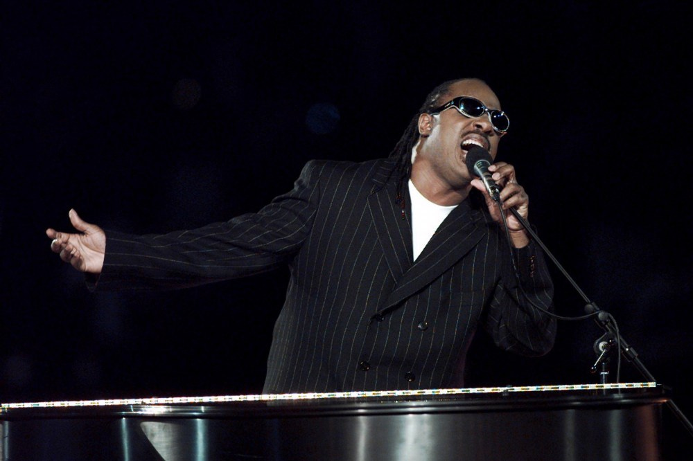 Stevie Wonder at the 1996 Atlanta Summer Olympics (Closing Ceremony) -  Rolling Stone Australia