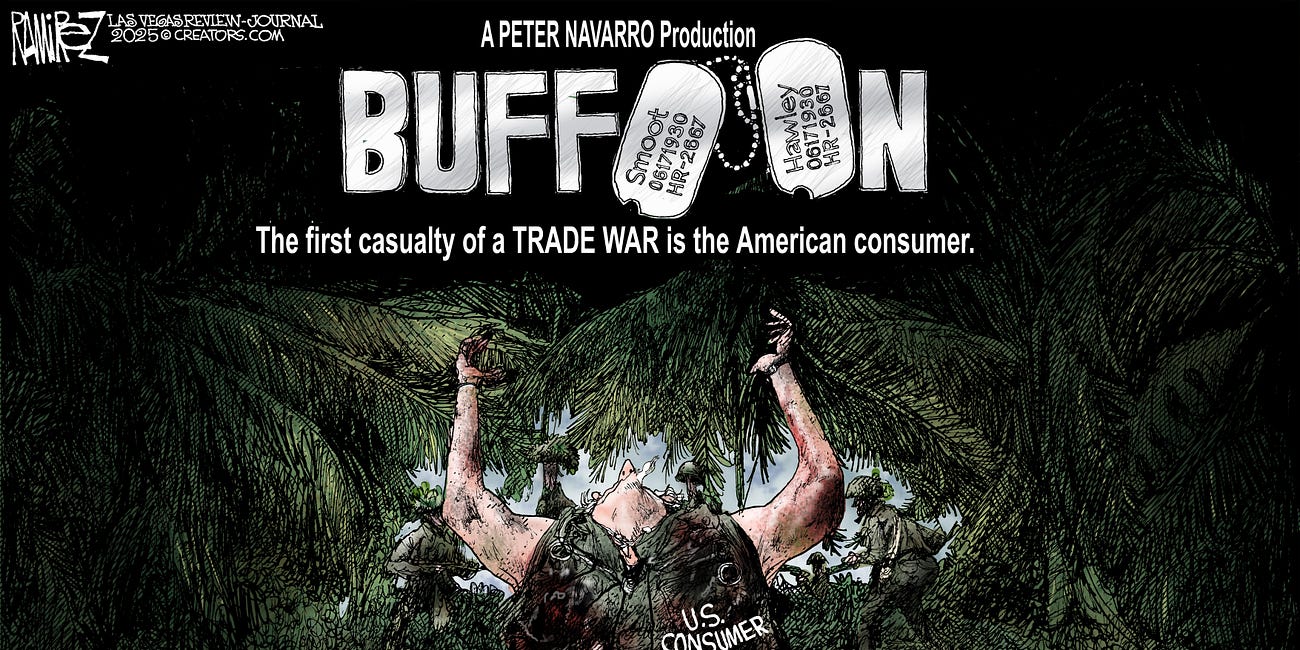 Michael Ramirez: Buffoon 4-10-25