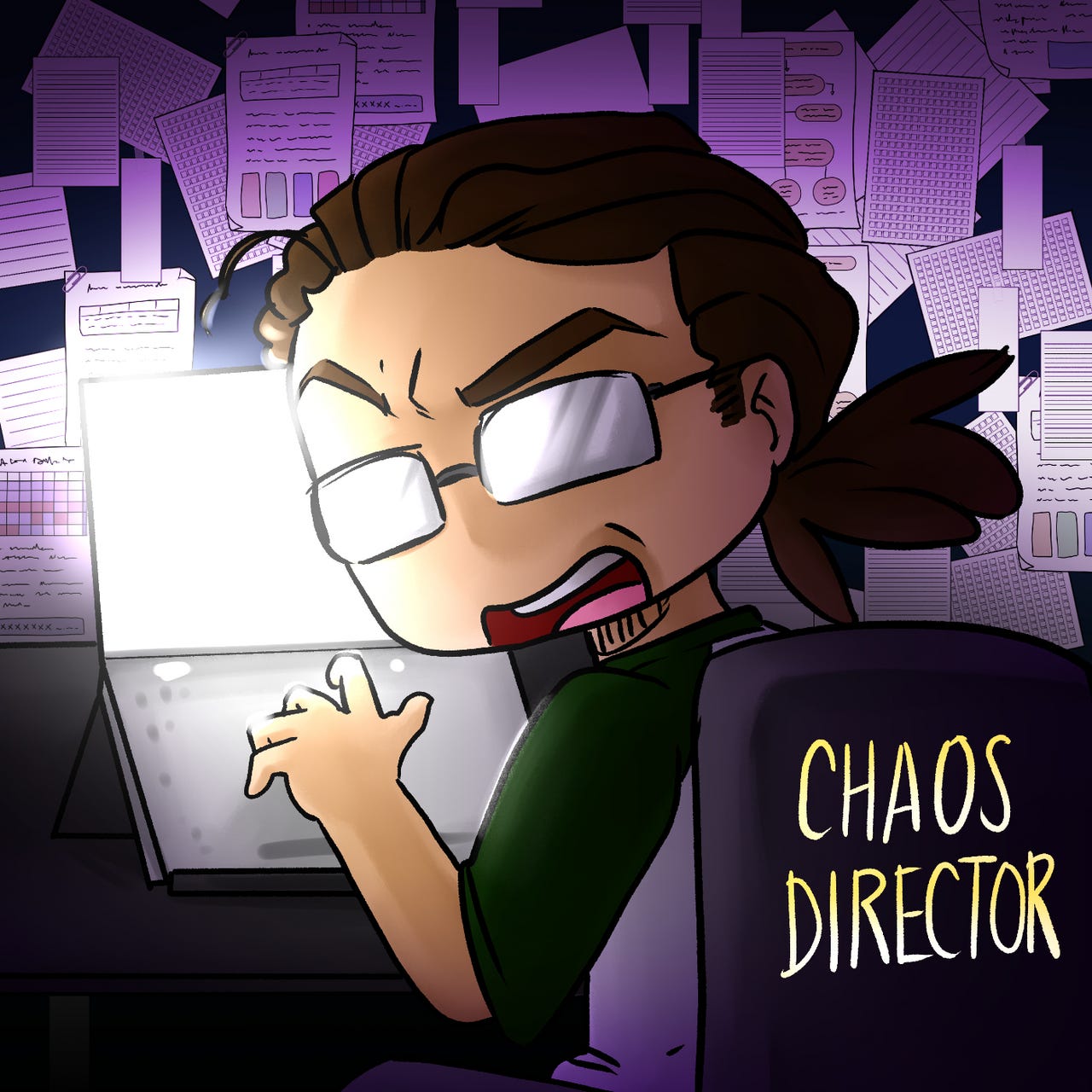 The Desk of Chaos logo