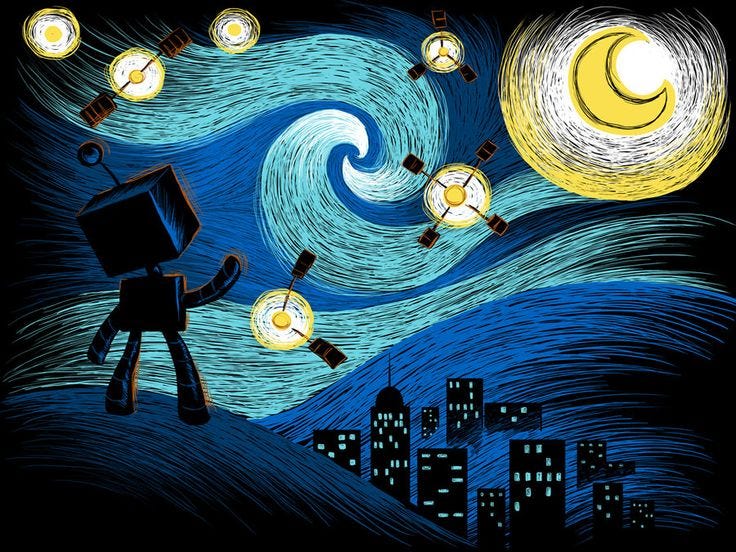 Can Morality Be Engineered In Artificial General Intelligence Systems? |  Starry night art, Starry night van gogh, Starry night