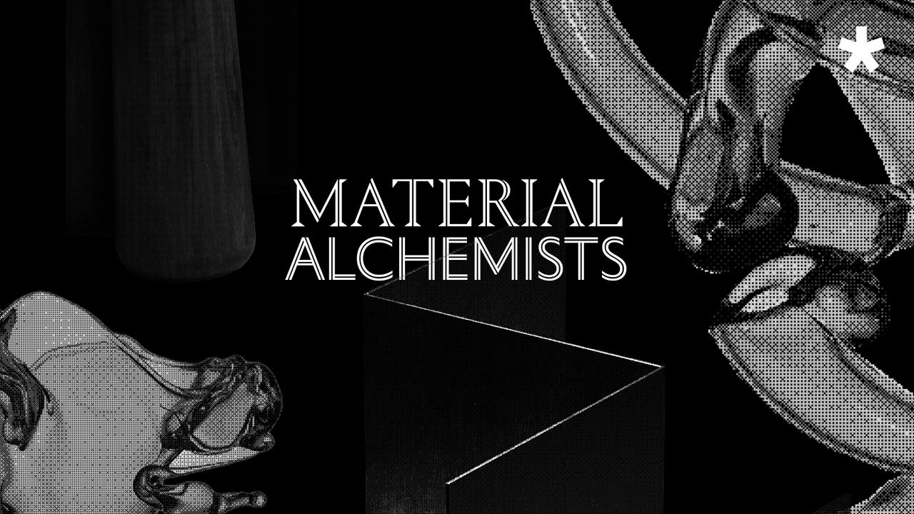 poster for Material Alchemists