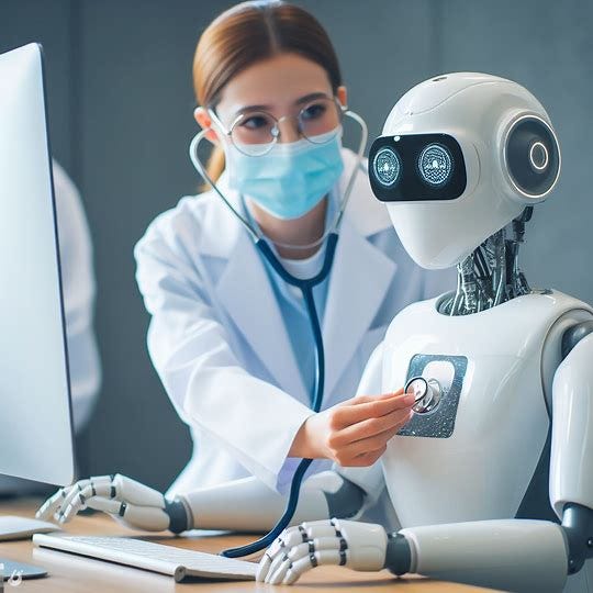AI being the new medical intern. Image 2 of 4