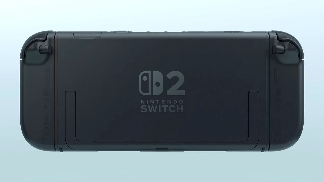 Nintendo Switch 2 back