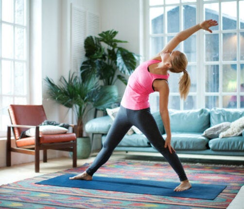 Stretching : l'étirement latéral