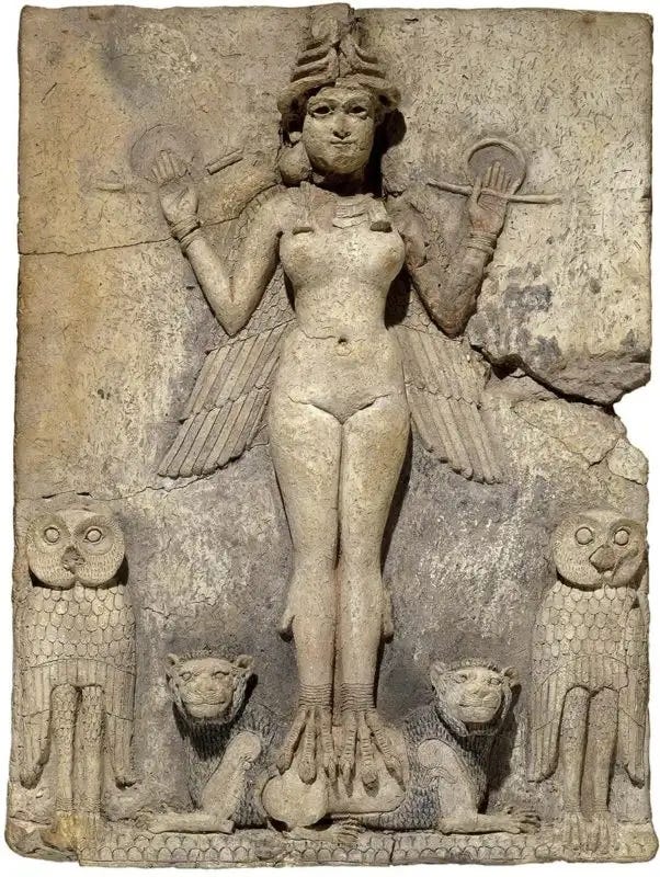 Inanna Sumerian queen Inanna Sumerian queen