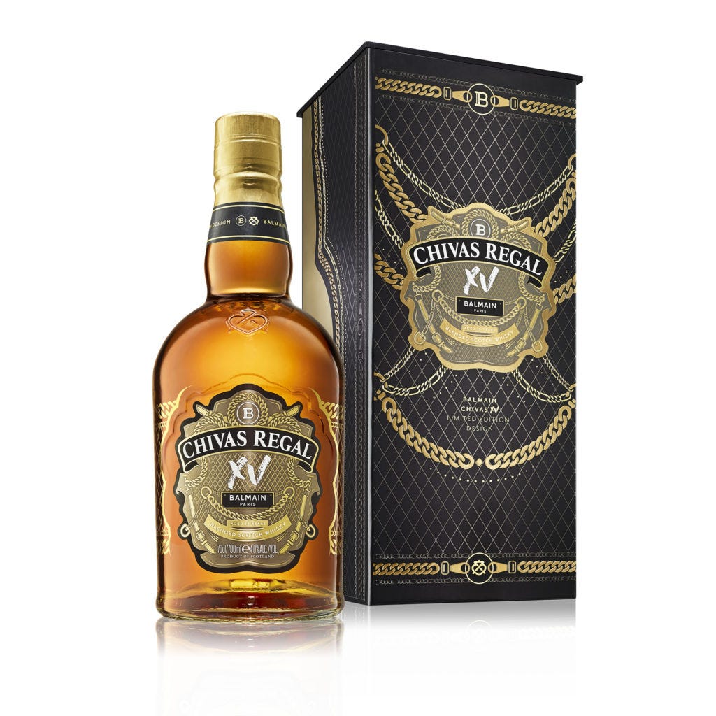 balmain x chivas