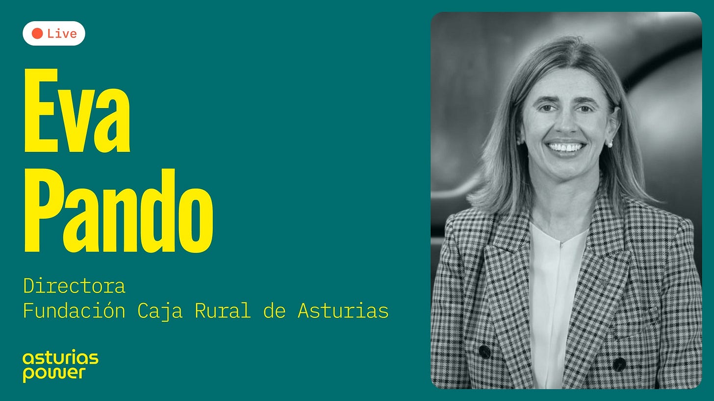 Asturias Power Podcast con Eva Pando de Fundación Caja Rural de Asturias