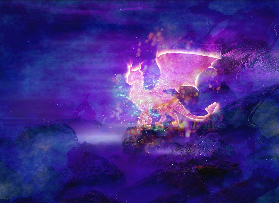 Free Fantasy Dragon illustration and picture