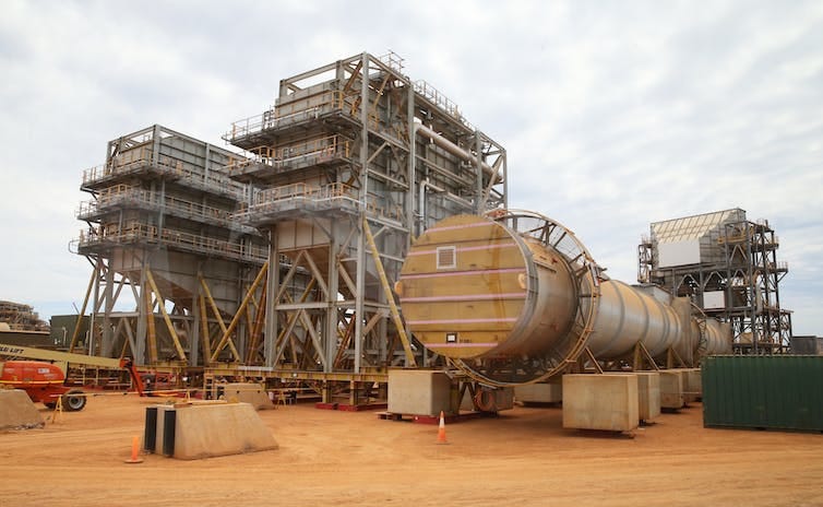 infrastructure for gas project infrastructure for gas project