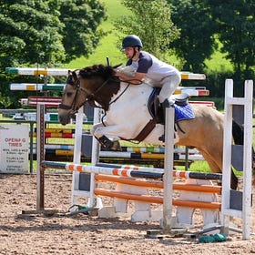 Buser on course-building duty at Lusk's