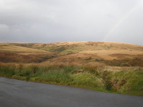 View of Exmoor Rainbow View of Exmoor Rainbow