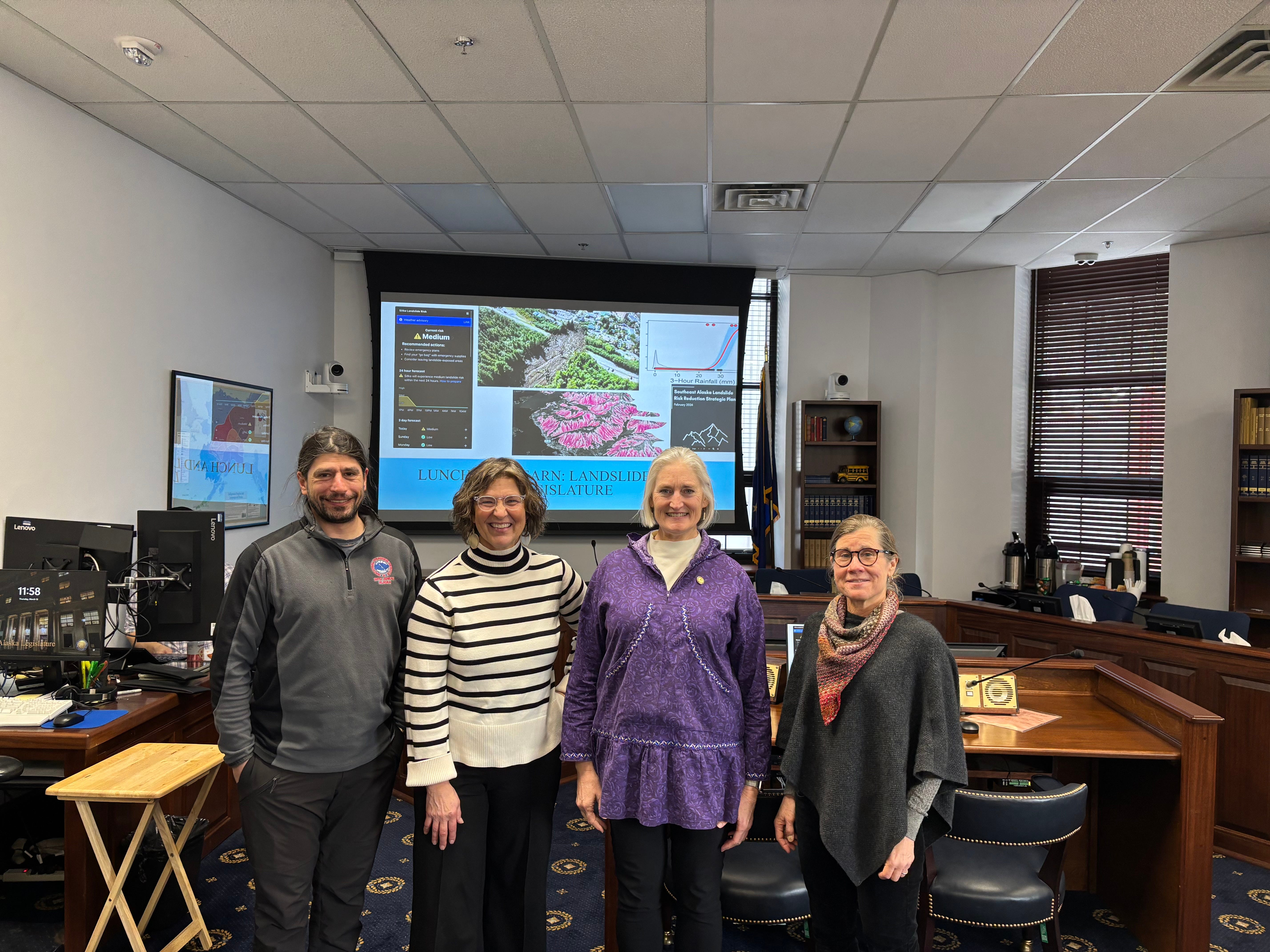 SLIPP goes to Alaska Capitol - by Lisa Busch
