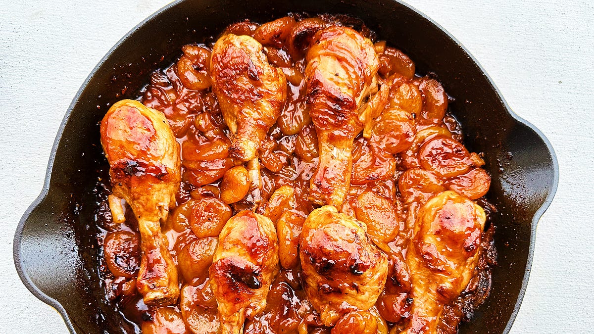 Sweet & Saucy Apricot Chicken - by Carolina Gelen - SCRAPS