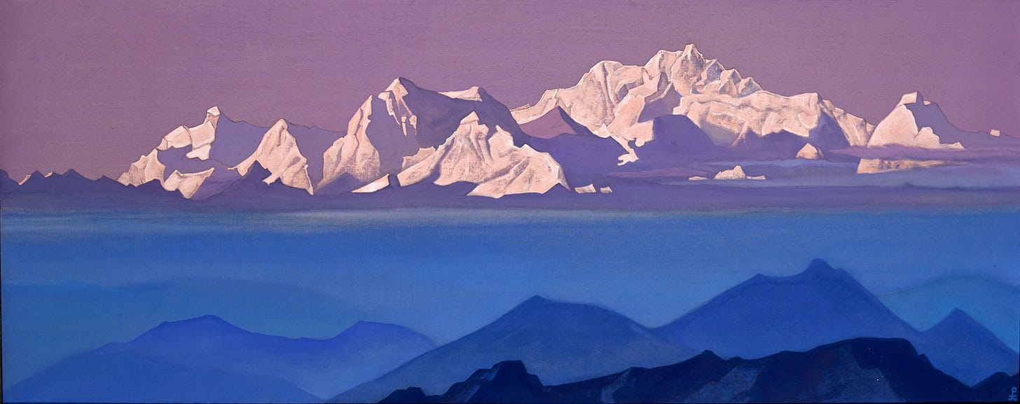 Nicolas Roerich — Kanchenjunga (1935-1936)