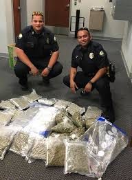 Little Rock Police Department - Officers Tolentino and Lyles recovered 37 lbs of marijuana (valued at $150,000) while working the northwest precinct this morning. The officers recovered the drugs after responding to Little Rock Police Department - Officers Tolentino and Lyles recovered 37 lbs of marijuana (valued at $150,000) while working the northwest precinct this morning. The officers recovered the drugs after responding to