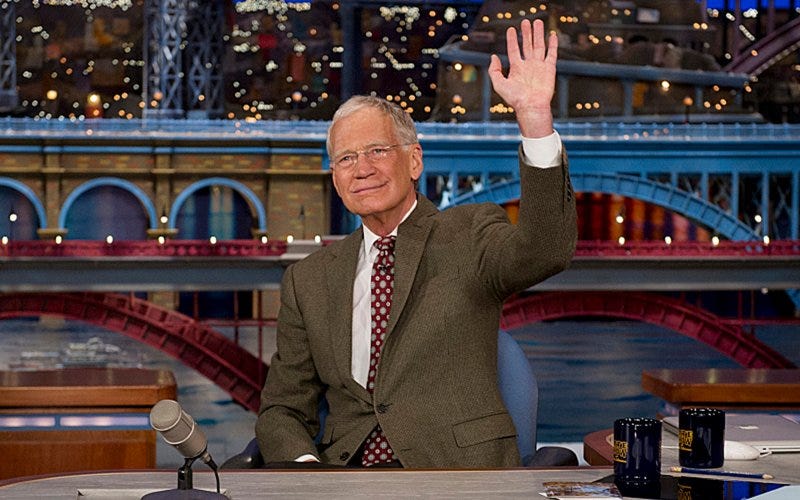 David Letterman goodbye David Letterman goodbye