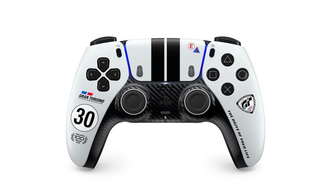 Gran Turismo 7 PS5 controller