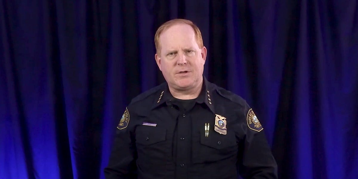 The Portland Police Chief Who Apologized to Antifa