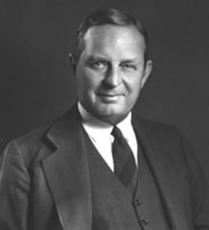 Portraits of George Bennett and Walter Dandy.