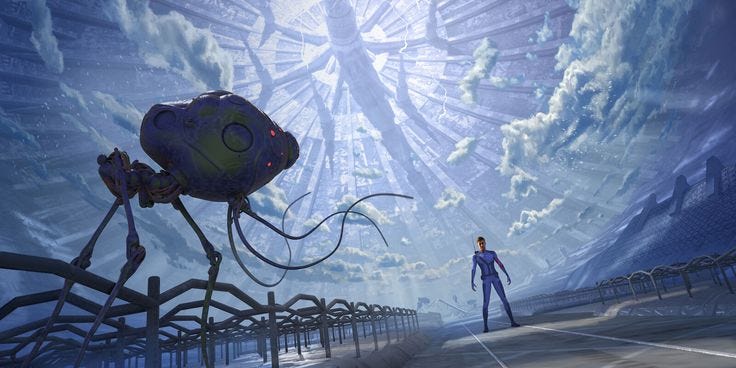 Rendezvous with Rama –Biot, Fred Gambino