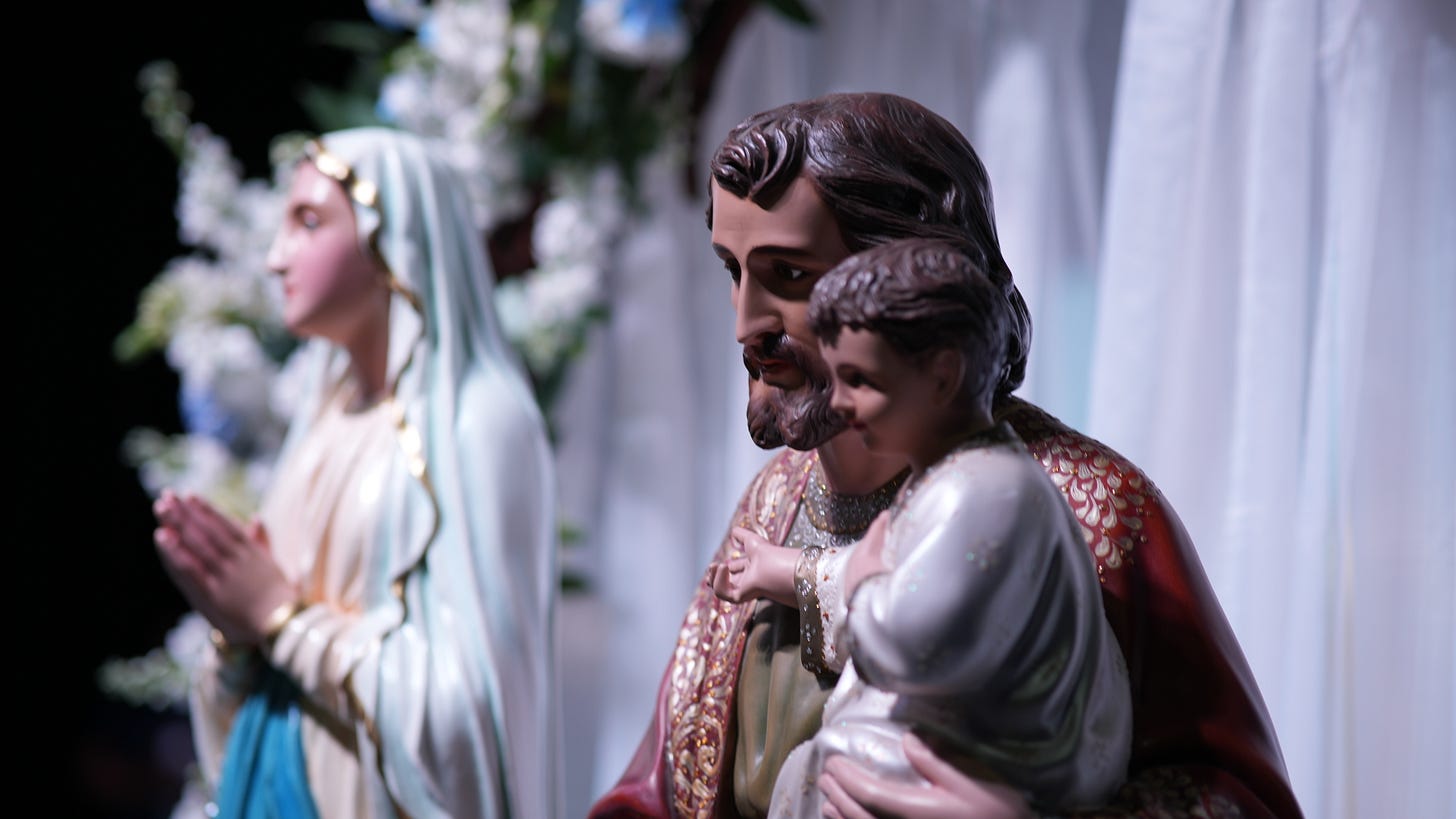 Jesus, Mary and Joseph