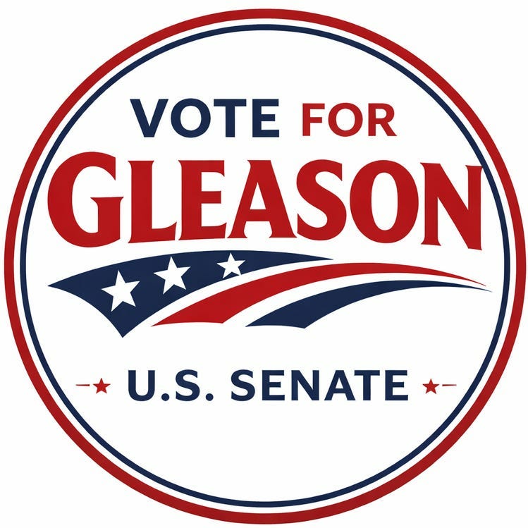 Vote For Gleason logo