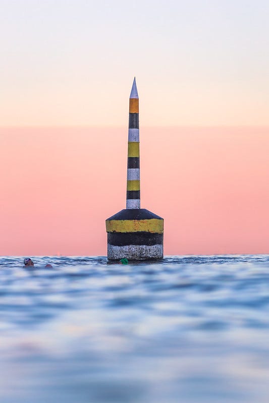 Cottesloe beach's iconic pylon