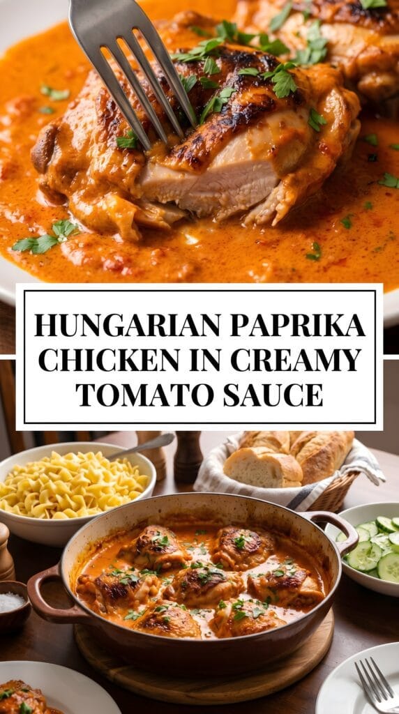 Hungarian Paprika Chicken
