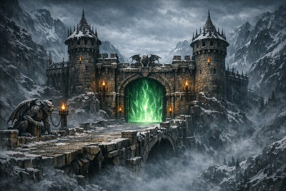 Tsolenka Pass Gatehouse from Curse of Strahd Tsolenka Pass Gatehouse from Curse of Strahd