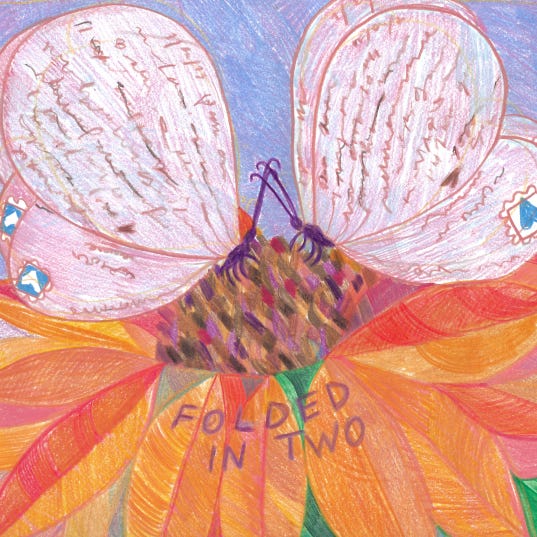 Substack profile picture for @foldedintwo