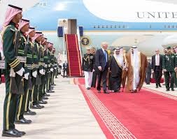 Donald Trump Lands in Saudi Arabia on First Overseas Visit of Presidency