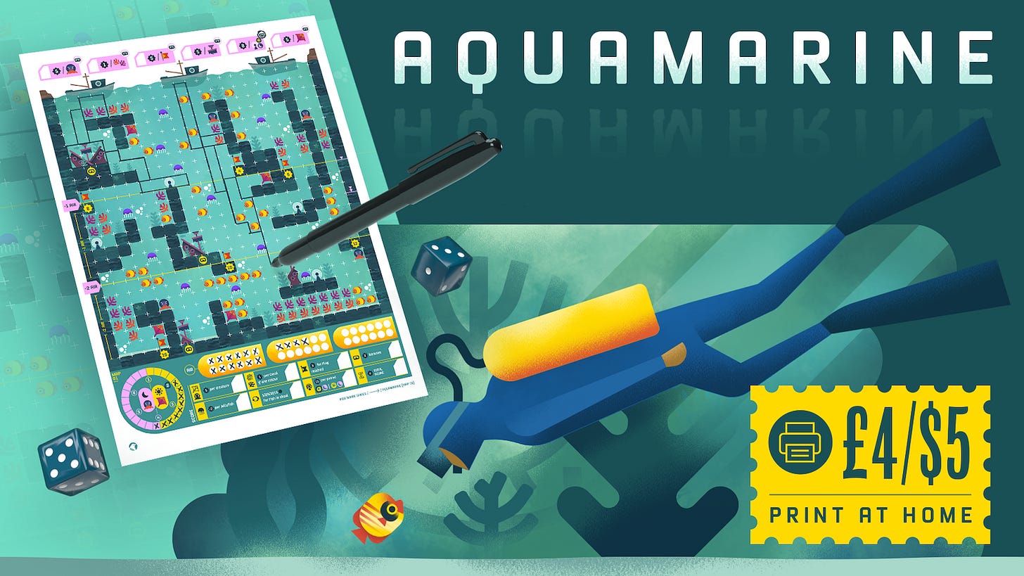 Aquamarine by Postmark Games — Kickstarter
