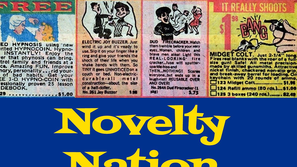 cigarette snowstorm tablets Novelty Nation: A Brief (and quite informal) History of Comic Book Novelty  Ads