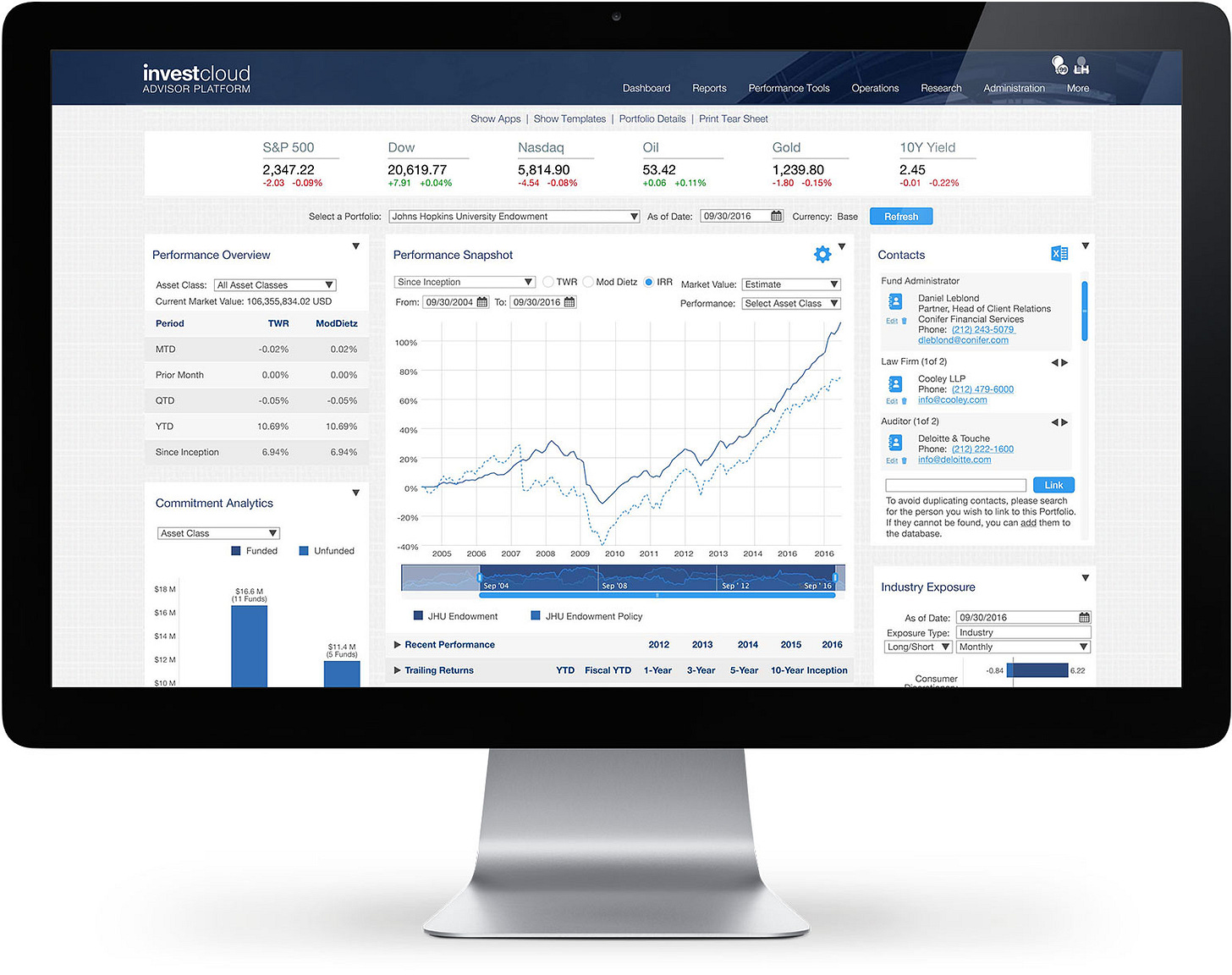 InvestCloud Black - The Wealth Mosaic
