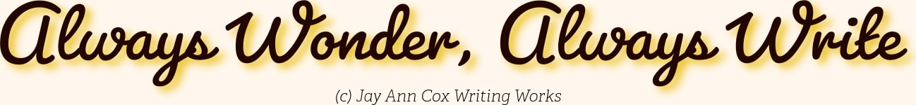 Always Wonder, Always Write