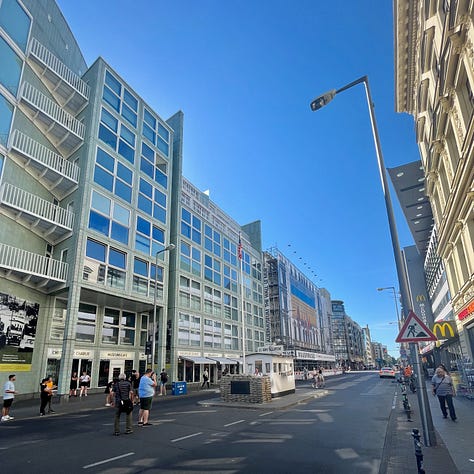 Photos of Berlin on a summer morning