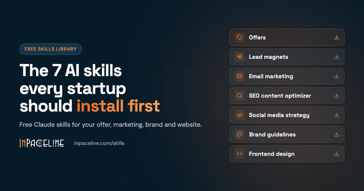 The 7 AI skills every early-stage startup should install first
