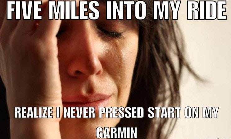 Five Miles Into My Ride - Funny Bike & Cycling Memes - SLO Cyclist | An  Online Road Bicycling Magazine