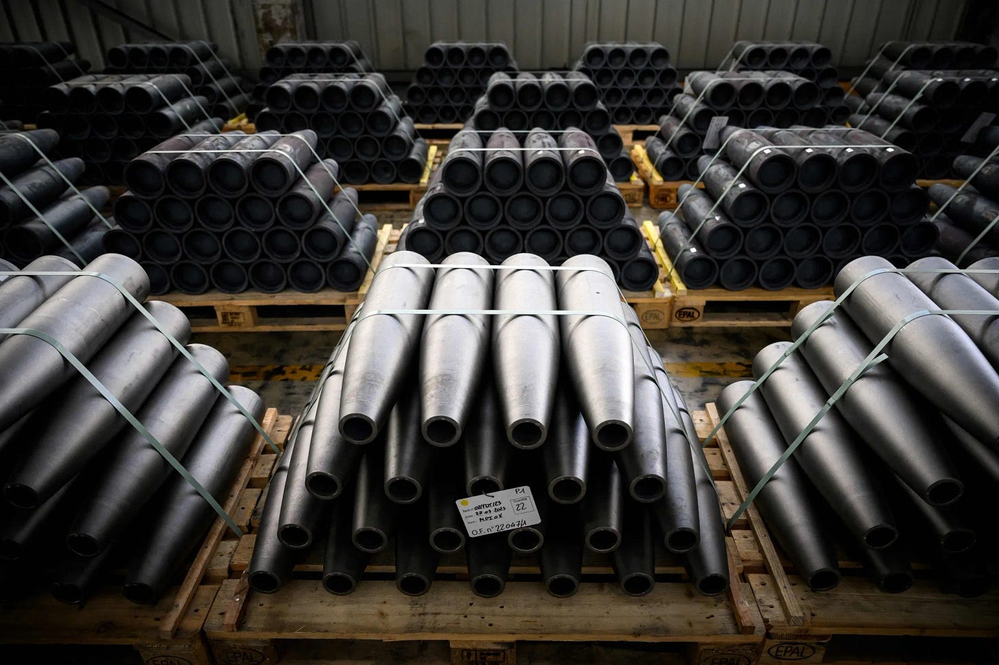 EU Set to Double Output of Artillery Shells After Slow Start - Bloomberg EU Set to Double Output of Artillery Shells After Slow Start - Bloomberg