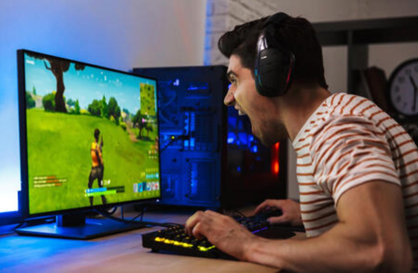 angry gamer