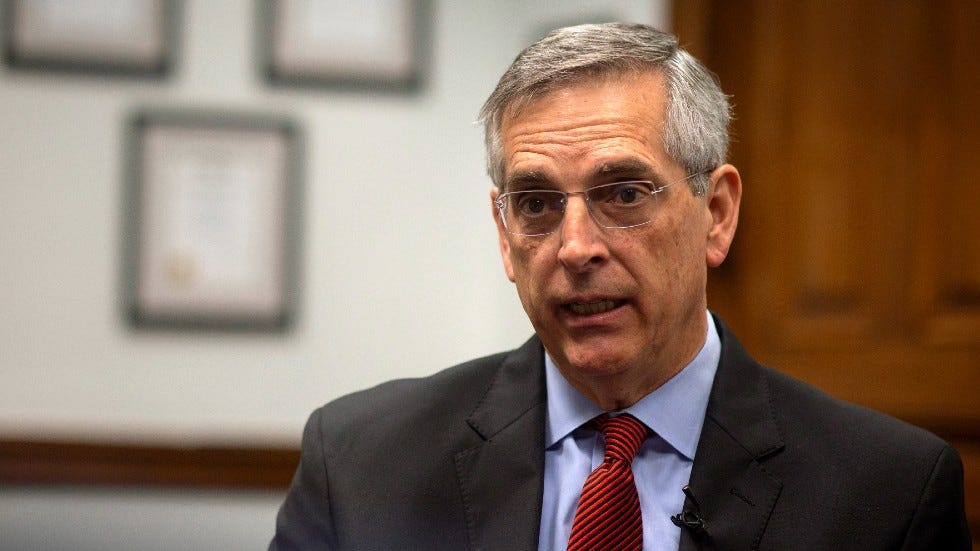 Raffensperger sues DOJ, alleging request for voting law records was ignored  | The Hill