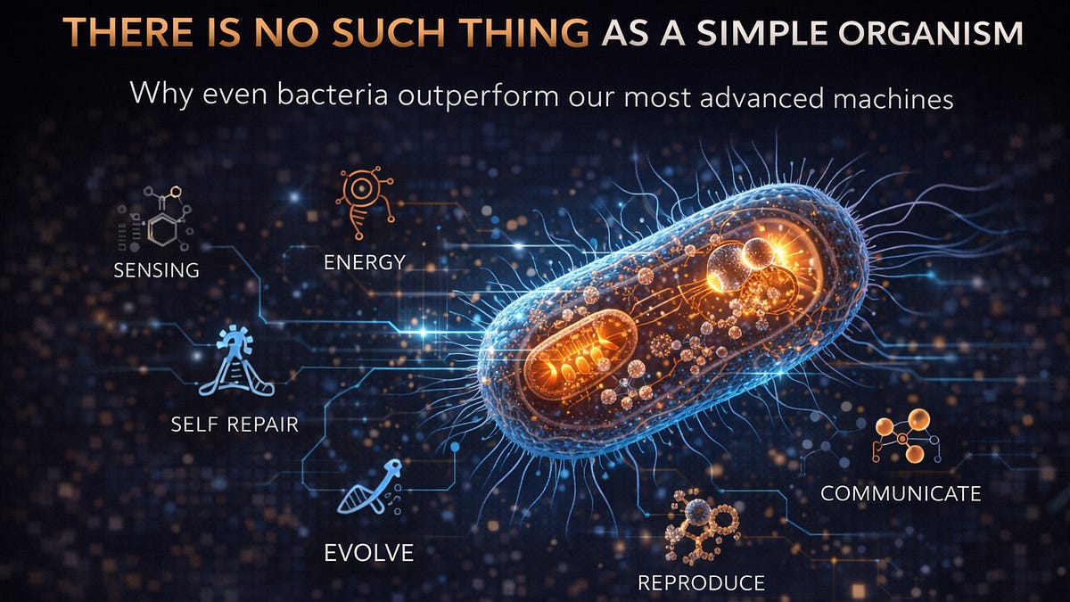 There Is No Such Thing as a Simple Organism