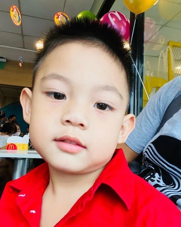 Rafa enjoying his first Christmas party at McDonald's Belfast Rafa enjoying his first Christmas party at McDonald's Belfast